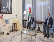 رئيس الوزراء الأردني يلتقي المشرف العام على مركز الملك سلمان للإغاثة