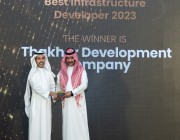 شركة ذاخر للتطوير تحصل على جائزة “أفضل مطور عقاري للبنية التحتية” ضمن فئة العقارات في جوائز البناء والبنية التحتية السعودية لعام 2023