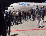 متظاهرون يقتحمون مطاراً بداغستان بعد هبوط طائرة قادمة من إسرائيل