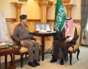 نائب أمير مكة المكرمة يستقبل مدير الدفاع المدني بالمنطقة