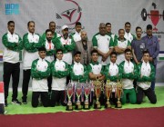 أخضر الأثقال يتوج بلقب البطولة العربية للناشئين