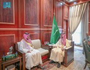 الأمير فيصل بن فهد بن مقرن يستقبل رئيس غرفة حائل