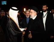 الرئيس الإيراني يُغادر الرياض