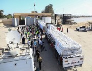 دخول 200 شاحنة مساعدات إلى غزة .. ووصول 20 مصابا إلى مصر للعلاج