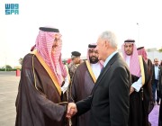 رئيس جمهورية العراق يغادر جازان