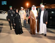 رئيس جمهورية القمر المتحدة يُغادر الرياض
