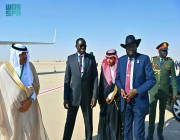 رئيس جمهورية جنوب السودان يغادر الرياض