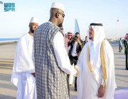 رئيس جمهورية غينيا يصل إلى الرياض وفي مقدمة مستقبليه سمو نائب أمير المنطقة