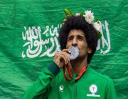 لاعب المنتخب السعودي مالك باسهل يحقق فضية العالم لفنون القتال المختلطة 2023
