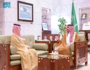 نائب أمير الرياض يستقبل مدير الأحوال بالمنطقة