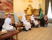 نائب أمير مكة يستقبل الرئيس التنفيذي لشركة المياه الوطنية ومدير عام فرع “الموارد البشرية” بالمنطقة
