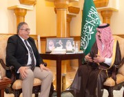 نائب أمير منطقة مكة المكرمة يستقبل القنصل العام لجمهورية مصر العربية