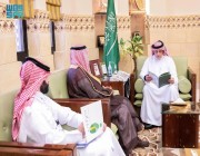وكيل إمارة الرياض يستقبل المشرف العام على جمعية “خيرات”