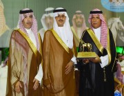 وكيل إمارة منطقة مكة المكرمة يتوج الفائزين في ختام بطولة منطقة مكة المكرمة الدولية لجمال الجواد العربي الـ 14