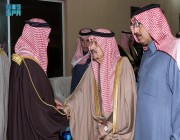 أمير الرياض يقدّم واجب العزاء في وفاة الأمير محمد بن بدر بن فهد بن سعد الأول