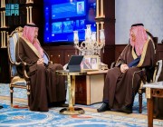 أمير منطقة الباحة يستقبل وزير التعليم