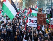 الآلاف يتظاهرون في لندن للمطالبة بوقف الحرب على غزة