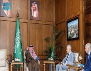 الأمير تركي بن طلال يستقبل السفير الأمريكي لدى المملكة