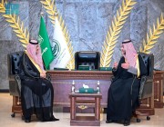 الأمير سعود بن نهار يستقبل نائب وزير الشؤون البلدية والقروية والإسكان