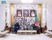الأمير عبدالعزيز بن سعود يستقبل وزير الداخلية والشؤون الفيدراليّة والمصالحة بجمهورية الصومال الفيدراليّة