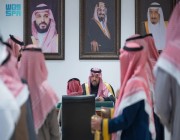 الأمير فيصل بن خالد بن سلطان يستقبل المواطنين في مركز جديدة عرعر
