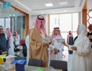الأمير فيصل بن سلمان يزور مكتبة الملك عبدالعزيز العامة في الرياض