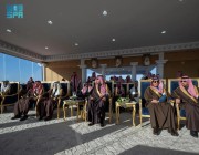 أمير الحدود الشمالية يتوج الفائزين في الشوط الأخير للمحترفين السعوديين والدوليين في مهرجان الصقور