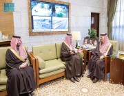 أمير الرياض يستقبل الأمير فيصل بن سلمان بن عبدالعزيز