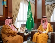أمير المدينة المنورة يستقبل رئيس برنامج الخليج العربي للتنمية “أجفند”