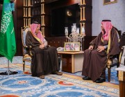 أمير منطقة الباحة يستقبل محافظ الهيئة الوطنية للأمن السيبراني