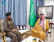 الأمير تركي بن هذلول يستقبل مدير شرطة منطقة نجران