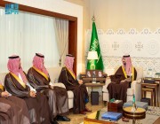 الأمير سعود بن بندر يستقبل أعضاء غرفة الشرقية