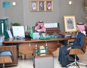 الأمير سعود بن نهار يستقبل مدير دار الملاحظة الاجتماعية بالطائف