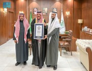 الأمير عبدالعزيز بن سعد يستقبل الرئيس التنفيذي لشركة بُن وشاي