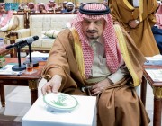 الأمير فيصل بن بندر يرعى حفل أهالي محافظة حوطة بني تميم ويدشن عددًا من المشروعات التنموية