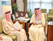 الأمير فيصل بن بندر يستقبل رئيس مجلس إدارة جمعية عناية الصحية