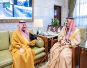 الأمير فيصل بن بندر يستقبل وكيل وزارة الداخلية