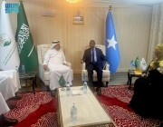 الدكتور عبدالله الربيعة يلتقي وزير الصحة الصومالي