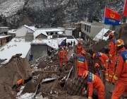 حصيلة الانزلاق الأرضي في الصين ترتفع إلى 44 قتيلا