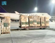 مغادرة الطائرة الإغاثية السعودية الـ 38 لإغاثة الشعب الفلسطيني في قطاع غزة