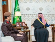 نائب أمير المنطقة الشرقية يستقبل قائد قوات الأمن البيئي بالمنطقة