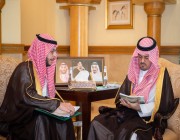 نائب أمير منطقة مكة المكرمة يستقبل محافظ الطائف