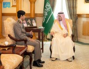نائب أمير منطقة مكة المكرمة يستقبل مدير شرطة المنطقة