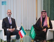 نائب وزير الخارجية يلتقي نائب وزير خارجية دولة الكويت