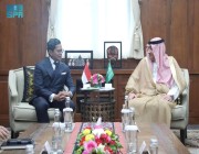 نائب وزير الخارجية يلتقي نائب وزيرة خارجية جمهورية إندونيسيا