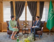وزير الخارجية يلتقي وزيرة خارجية الإكوادور
