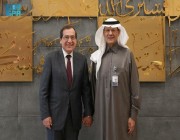 وزير الطاقة يلتقي وزير البترول والثروة المعدنية المصري