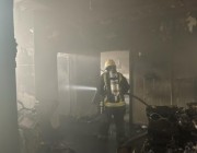 وفاة شخص وإصابة 5 نتيجة حريق شقة بالقنفذة