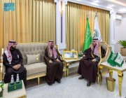 أمير الجوف يلتقي مديري القطاعات الخدميّة بمحافظة دومة الجندل