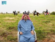 أمير منطقة الرياض يزور روضة السبلة بمحافظة الزلفي